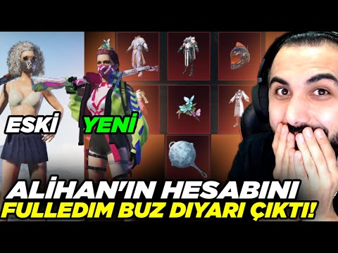 ALİHAN'IN HESABINI FULLEDİM!! 😮 BUZ DİYARI ÇIKTI!! | PUBG MOBILE