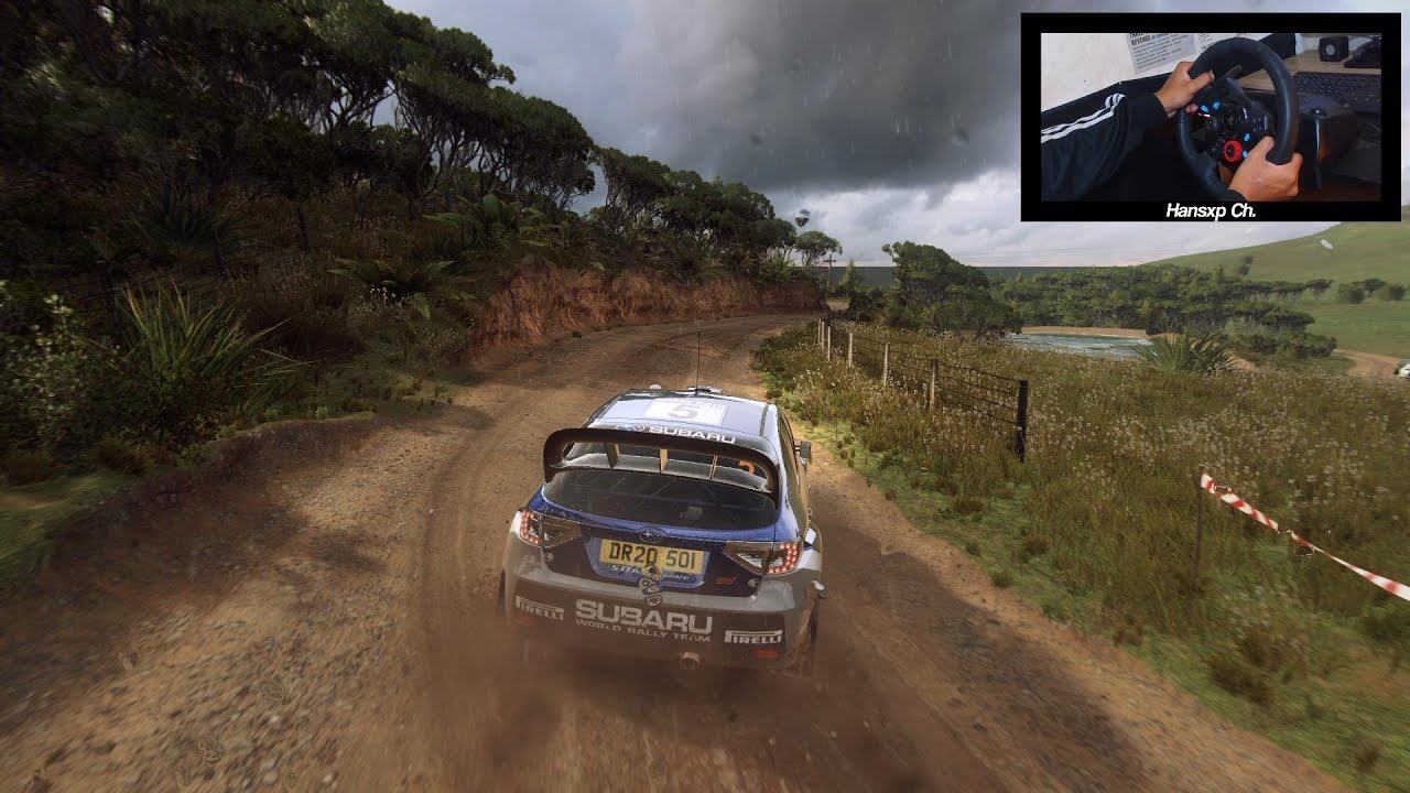 Subaru Impreza WRX STI - New Zealand Rally | DiRT Rally 2.0 - Logitech G29 Steering Wheel