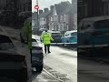 Road cordoned off due to police incident 🚨