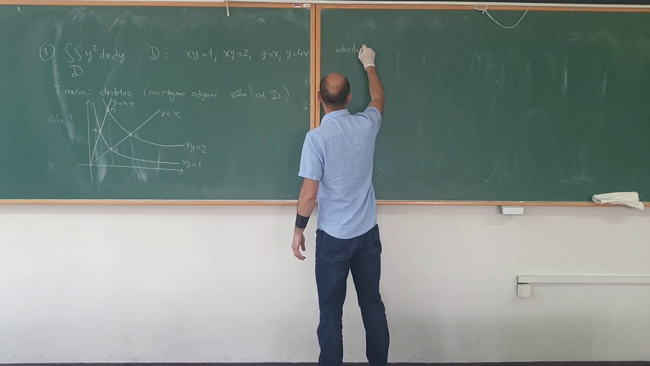 Dvostruki integrali - V prof dr  Jasmin Bektešević