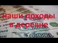 Заработок в деревне // На что жить в деревне // Из города в деревню // Жизнь в деревне.