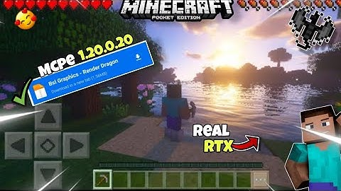 New RTX Shader For Minecraft Pe 1.19 || New Bsl Shader For Minecraft pe 1.19||Shader For Mcpe 1.19||