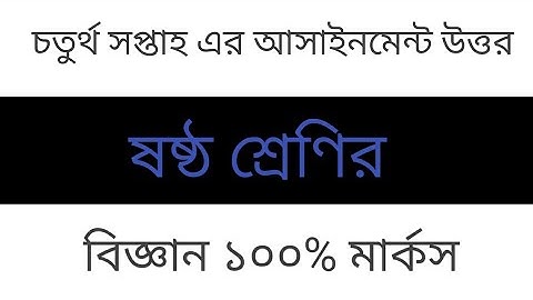 Class six 4th week science assignment solution 2020.100% Marks