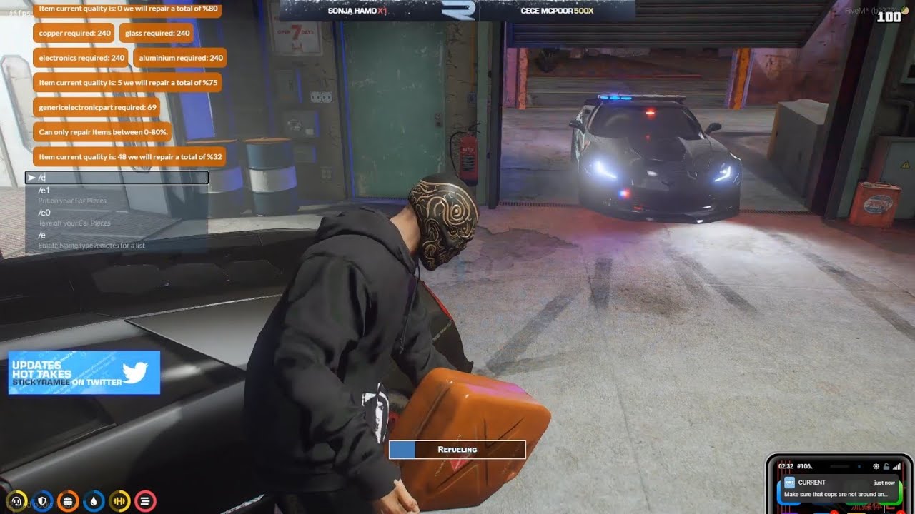 Double R Duo the Lamborghini Murciélago S+ VIN Scratch Boost | Nopixel 3.0