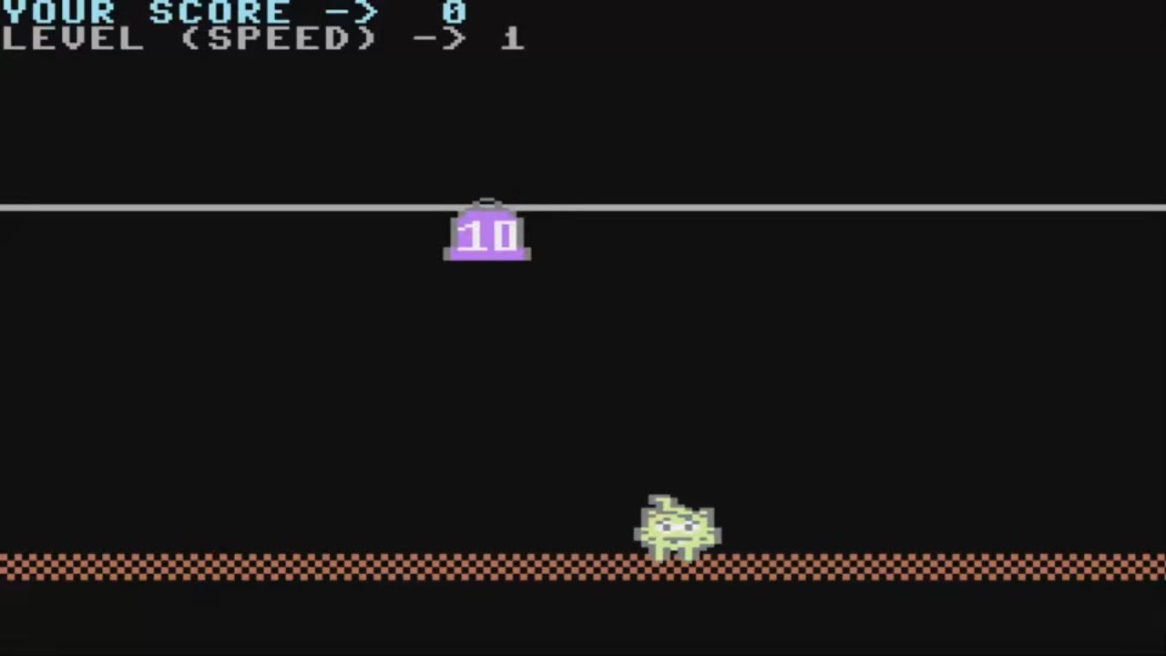 Biblet Basher C64 COMMODORE 64 WIP Richard Bayliss Rich Squads Mirage ...