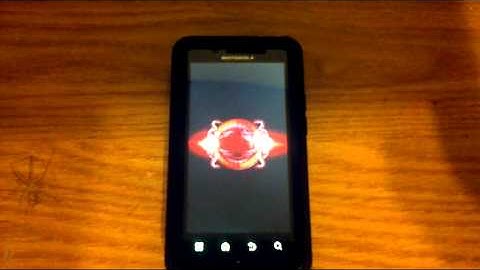 Droid Bionic boot up
