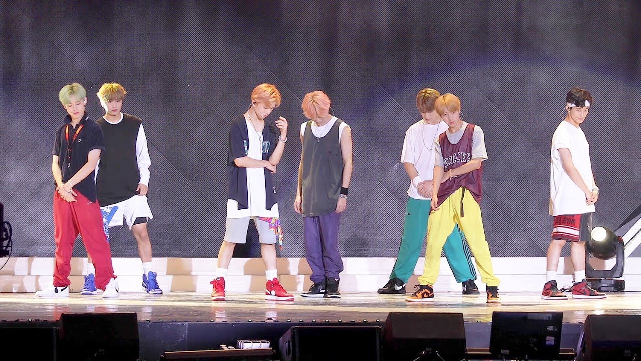 180902 NCT DREAM (엔씨티 드림) Full ver. (GO + 1, 2, 3 + We Go Up) [인천공항스카이페스티벌] 4K 직캠 by 비몽