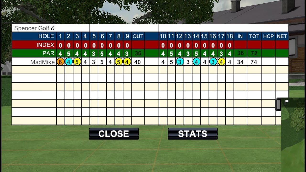 GSPro Dogfight Round Spencer Golf and CC Week 27 YouTube