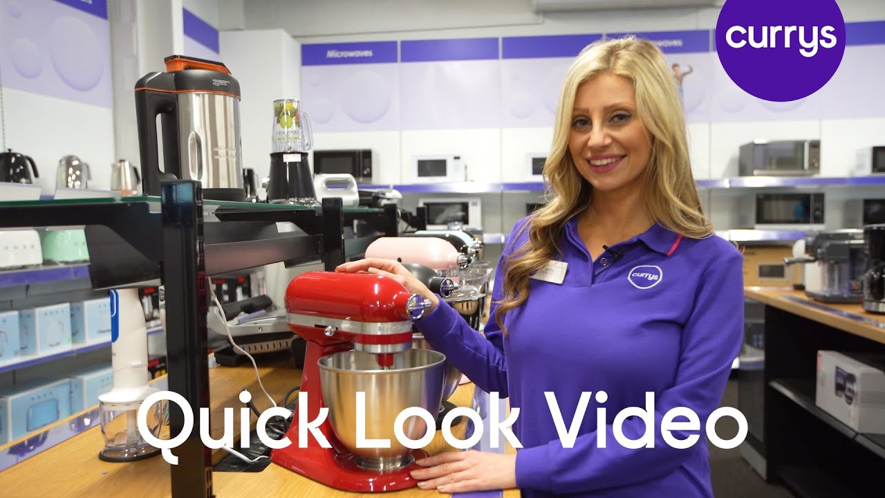 KitchenAid Artisan Mini 5KSM3311XBER Stand Mixer Empire Red Quick Look YouTube