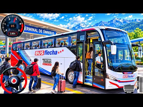 New Coach Bus Simulator 2026 - Real Bus Mountain Road Driving Game 3D - Android Gameplay