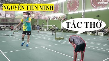 Badminton | Vũ Thiết tắc thở khi đối đầu idol của mình NGUYỄN TIẾN MINH