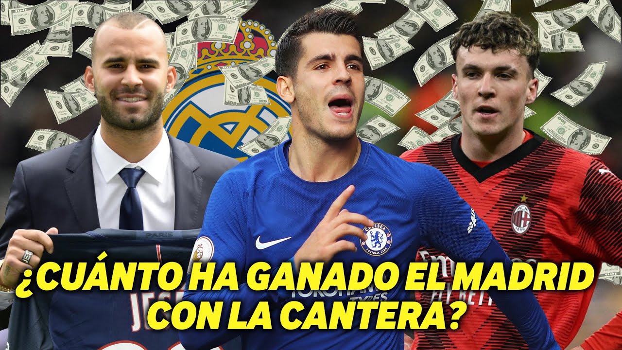 ¿Cuánto ha DINERO ha GANADO el Real Madrid con la CANTERA - YouTube