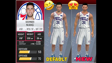FIXED NBA PLAYERS AND BALD PLAYERS 2-NBA 2K20 ANDRIOD