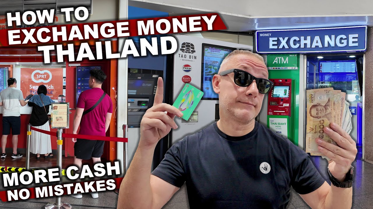 This Is How To Exchange Money In THAILAND | Get More Cash & No Mistakes |  QR Pay #livelovethailand