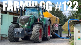 FARMVlog #122 - Navážíme kejdu z Farmy Novák na pole, kde bude následně seté žito | FENDT 828