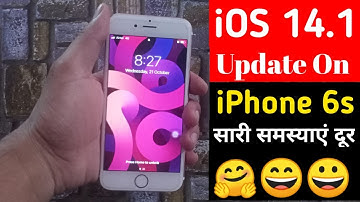 iOS 14.1 Update On iPhone 6s || 10 Problems Solved || Should You Update ||
