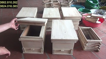 Thùng nuôi ong nội Tiêu chuẩn GIÁ RẺ