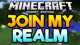 JOIN MY MCPE REALM! - PE, W10, Xbox, PS4, Switch (Minecraft Bedrock Edition)