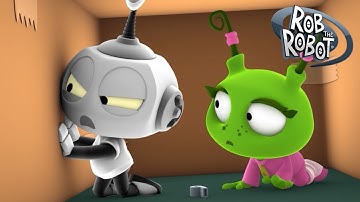 Lost and Found | Rob the Robot | Educational Robot Cartoons for Kids