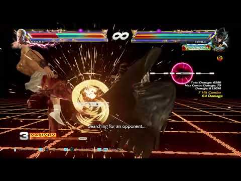 Devil Jin EWGF to u+1+2 Laser Combo 77 Damage v5 Tekken 7 20230820183134