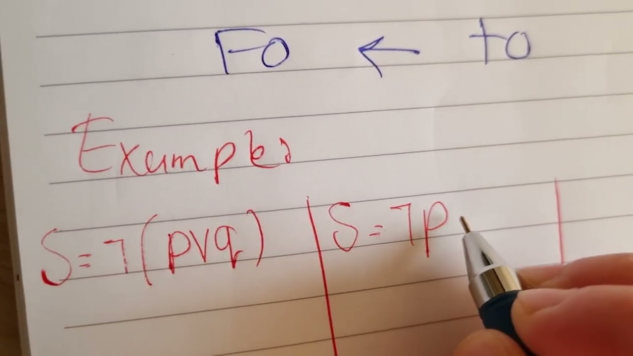 شرح تبادل العبارة في الرياضيات المتقطعة Discrete Math