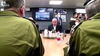 Israeli  Prime Minister Benjamin Netanyahu says Israel stepping up Gaza strikes