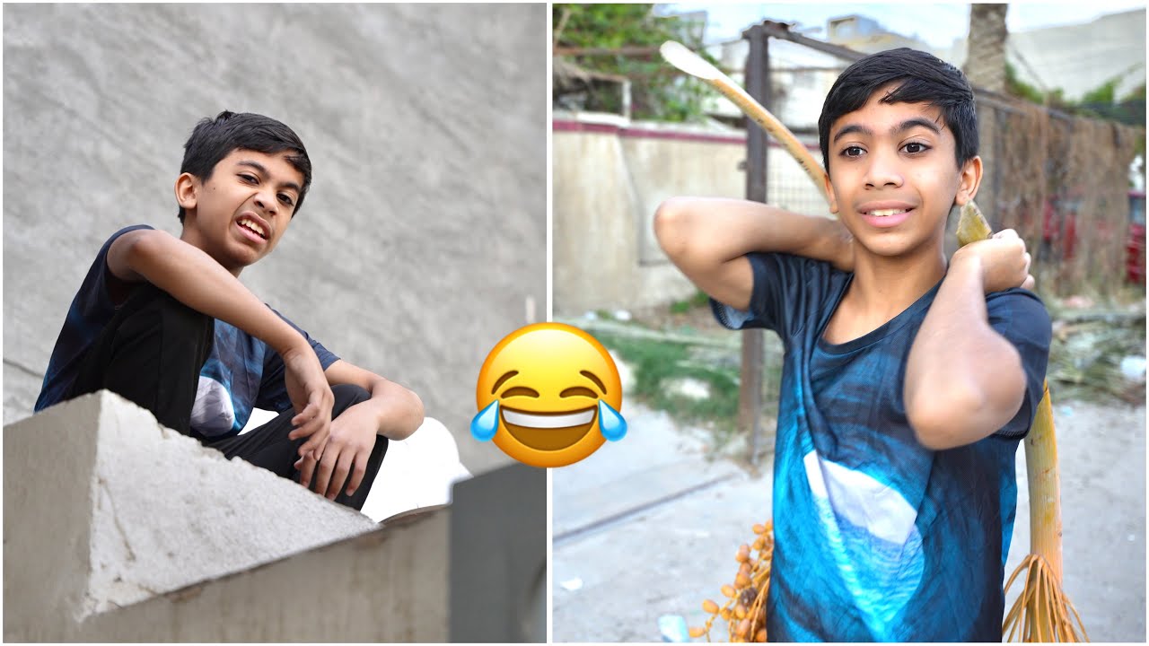 معاناة الاخ الوسطاني 😂 #تحشيش