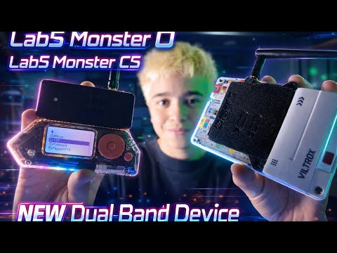 Lab5’s New Dual Band Monsters, 2.4 and 5 GHz Flipper Board!