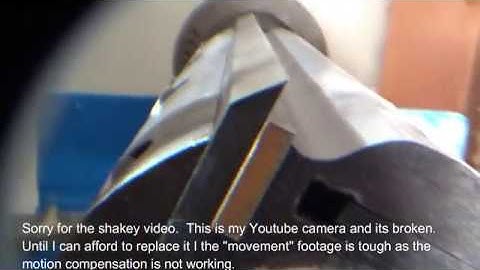 12" ASMC Jointer restoration - cutterhead finished