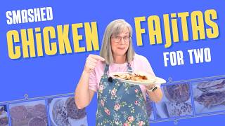 Easy Chicken Fajitas for Two with Ground Chicken