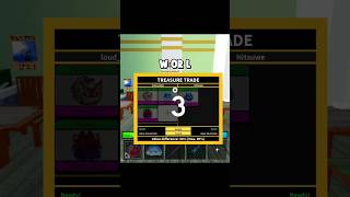 W OR L trade in blox fruits 🤔 || #roblox #bloxfruits #bloxfruit