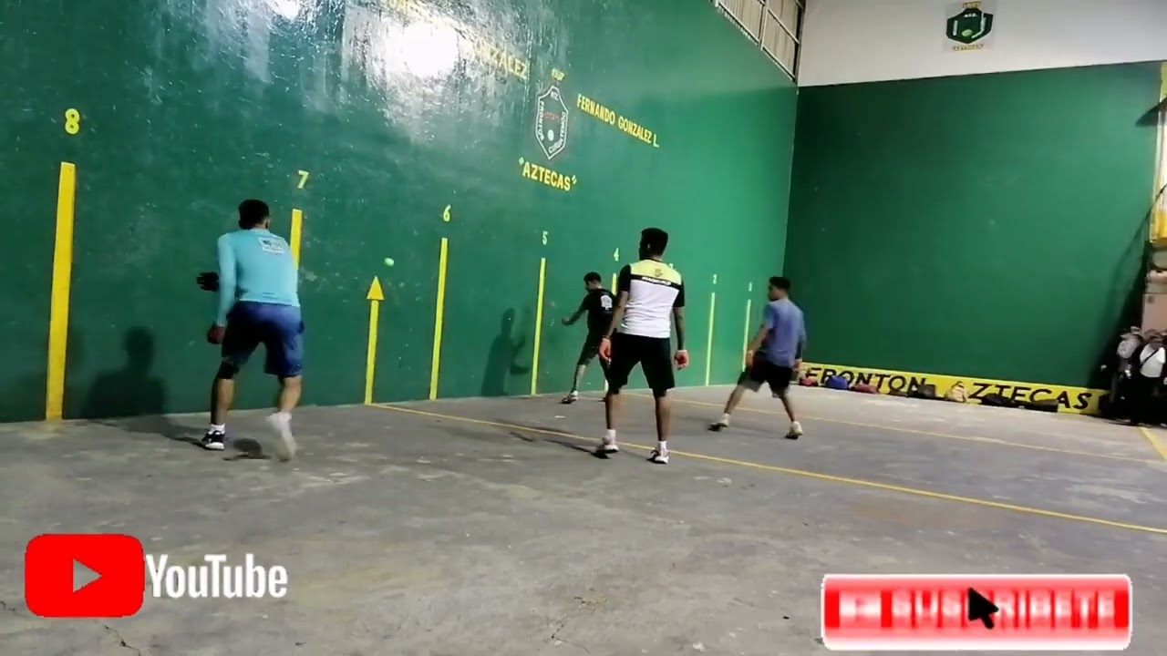 Niño Abraham y kostal vs nefas y Chatito de Chamizal - Frontón Aztecas