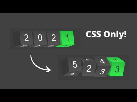 CSS 3D Text Animation Effects | Using HTML | CSS