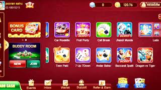 ₹ 77777 birthday gift |happy teen Patti download | teen patti game download | screenshot 5