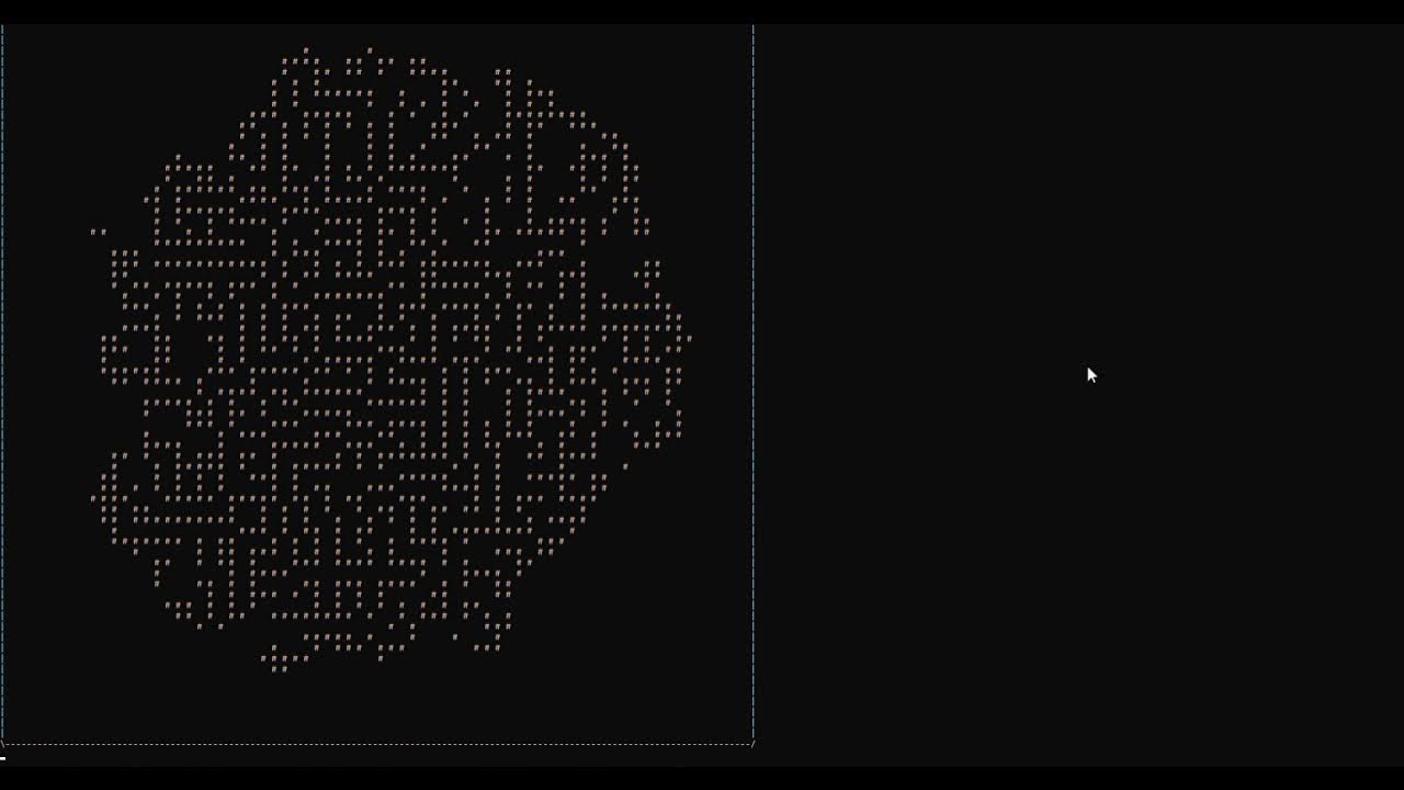Conway's Game Of Life coded in Python. YouTube