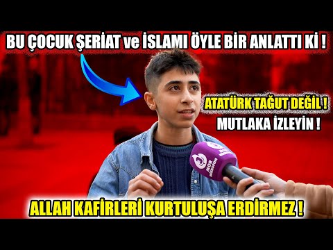 İslam Ve Şeriatı Öyle Bir Anlattı Ki ! Atatürk Tağut Değil !