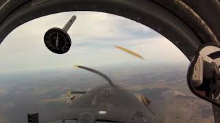 T-34 upright spin and recovery.