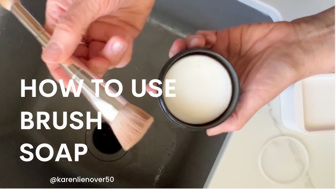 Seint Brush Cleansing Soap Review  Clean With Me - Makeup Brush Cleaning  Tutorial 