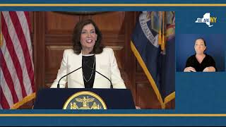 Governor Hochul Makes an Announcement Following Cabinet Meeting