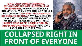 You Have One Day To Leave, Old Man. This Mansion Is Ours Now,” My Daughter-In-Law Said. screenshot 1