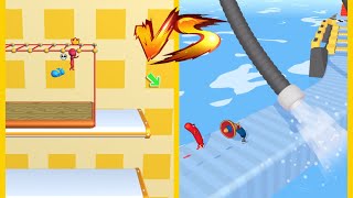 Stickman Run Race 3D vs Wacky Run : Gameplay Walkthrough - Level 1-9999 All Level (iOS, Android) screenshot 5