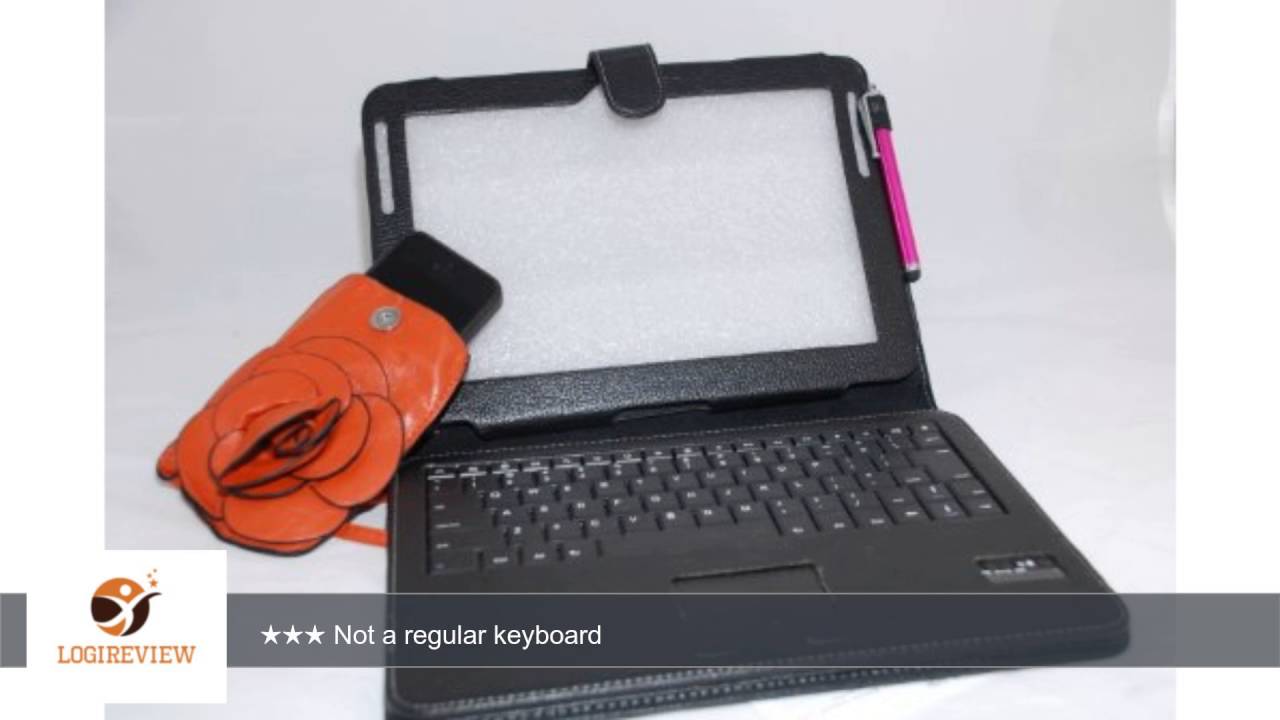 myBitti Removable Bluetooth Keyboard and with Touchpad Mouse for Samsung Galaxy Note 10.1