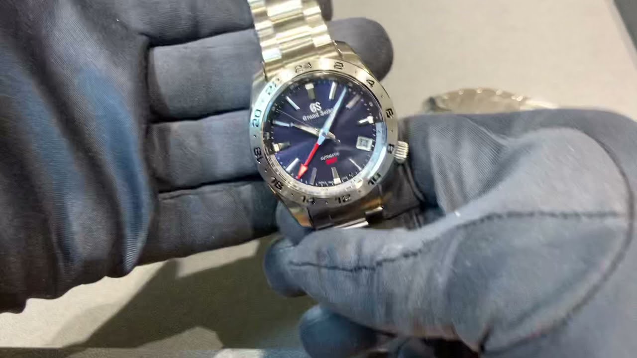 New Grand Seiko Automatic GMT Models (SBGM245 & SBGM247) - YouTube