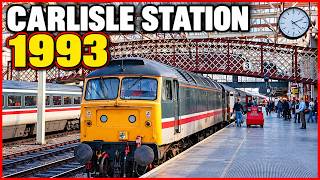 Carlisle 1993 – When Class 87s, 37s & 47s Ruled This Great Railway Station
