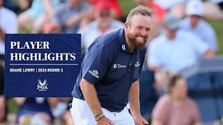 Shane Lowry Shoots RecordEqualling 9Under 62 | 2024 PGA Championship Round 3