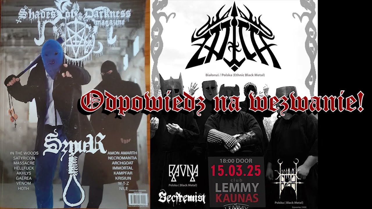 Metal Music Concert Promotional Video: Białystok, Kaunas, and Warsaw Shows
