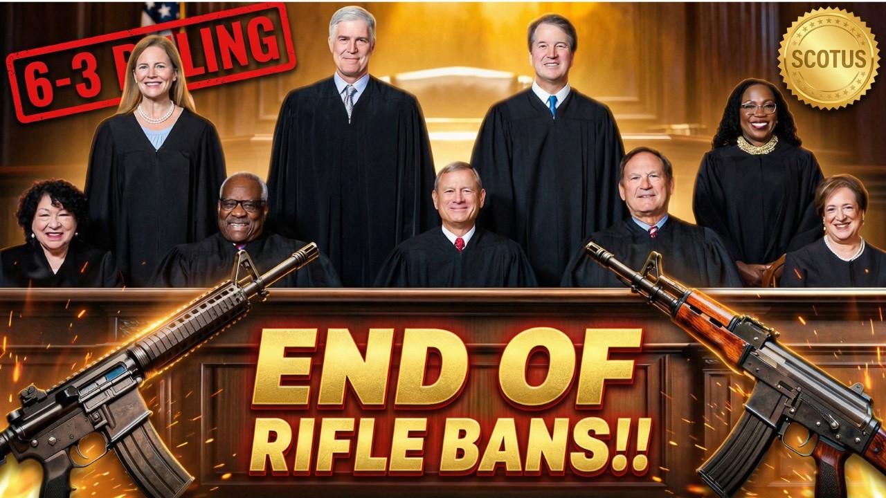Supreme Court 6-3 Ruling on Assault Weapon Bans | DOJ Moves to Permanently Strike Them Down