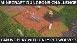 Minecraft Dungeons Beat A Mission With Wolves Only Challenge