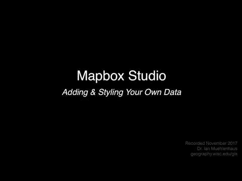 Mapbox Studio: Adding and Styling Your Own Data Layers