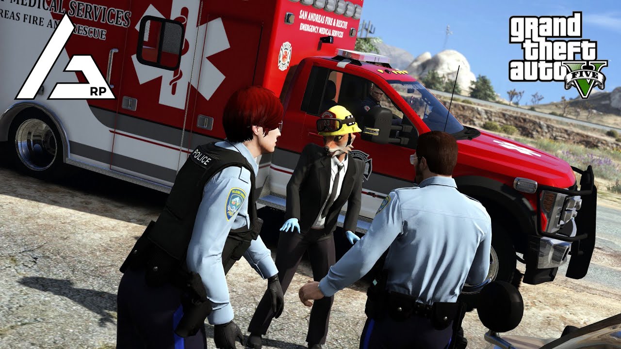 GTA 5 Roleplay - ARP - #790 - The Bandit's Fire Department RideAlong!